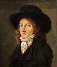 Portrait of Pierre Revoil: by Jean-Michel Grobon